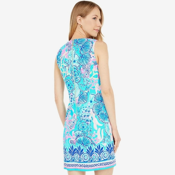 🆕️ Lily Pulitzer Mila Sleeveless Shift Dress Once Upon A Tide - Picture 9 of 16